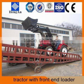 25hp-130hp tractor with front loader for chicken farm
