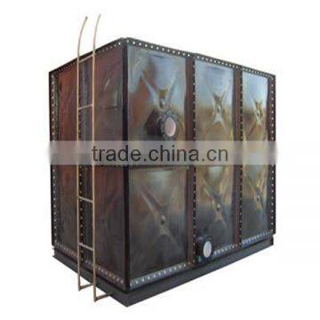 Enameled pressed steel water storage tank in high quality