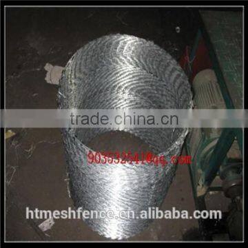 450mm BTO30 cover length 8m hot dipped galvanzied razor wire