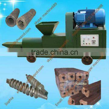 Charcoal briquette product line/charcoal extruder machine from log to charcoal 008615238020698