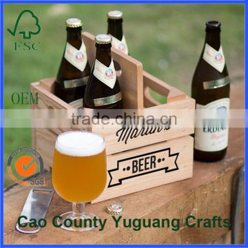 collectible wood beer crates for sale