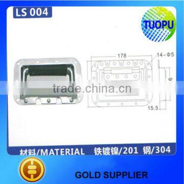 China cheap metal spring foldingToolbox Handle,nickle plated electrical cabinet handles for sale