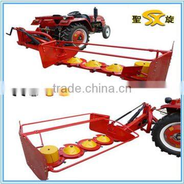 High effciency 4 Discs china rotary mower, lawn mower for sale