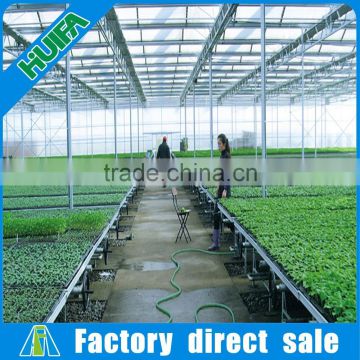 Low cost movable greenhouse bench plastic for agriculture