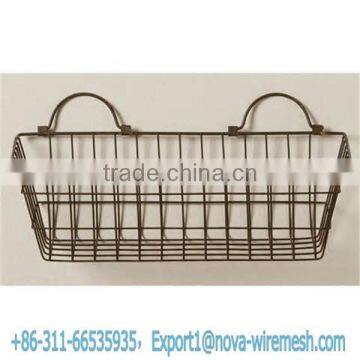 Storage Basket Stacking Wire Mesh Cage photo-5