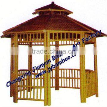 garden bamboo gazebo/bamboo pavilion/bamboo house