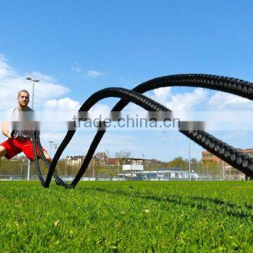 Crossfit MMA Battle Rope Power Training Rope Polyester Braided Rope