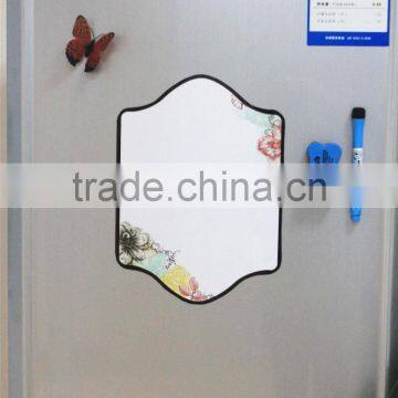 New Design Fridge Magnet Notepad Dry Erase White Board With Marker Writing Board for Gifts Decoratice Magnet Board for Fridge photo-2