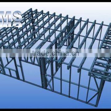cold rolled forming light gauge steel production line lgs machine Vertex design software