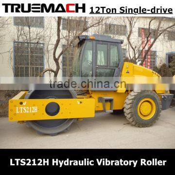 12Ton Hydraulic Single-drive Single Drum Vibratory Road Roller