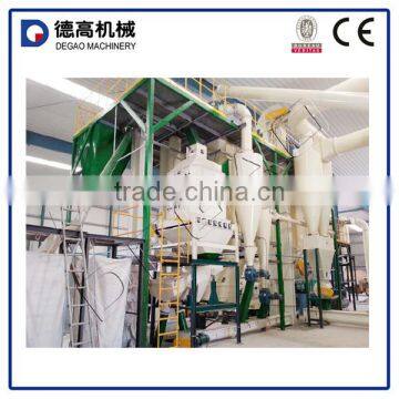 CE Certificated bamboo Pellet Processing Lines