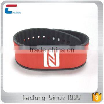Chuangxinjia Silicone Wristband Adjustable UHF Gen2 Rfid Wristband photo-3