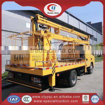 14m Aerial Platform Truck Dongfeng 4x2 Aerial Truck With Basket photo-6