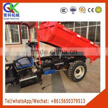 Weighted Double Beam Engineering Three-wheeler Together With Hydraulic Jacking photo-2