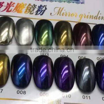 Metallic Mirror Effect Powder for nail polish