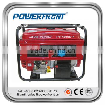 4 stroke air-cooled recoil or electric start 6.5kw gasoline generator price