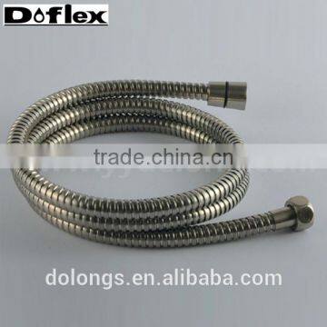 CL002 Golded Color Double Lock Brass Flexible Shower Hose photo-2