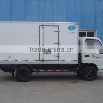 Ice Cream transport van box trucks/refrigerator truck/freezer box van truck