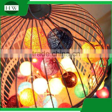 Promotional Fairy Party Wedding Christmas Celebration Gift Decorative Battery Powered Outfit LED Cotton Ball String Lights photo-2