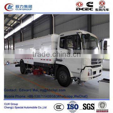 Dongfeng 4*2 4*4 Type 180hp~210Hp 13 Ton Vacuum Sweeper Truck photo-4