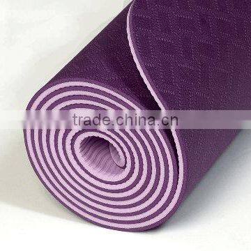 TPE rubber yoga mats china suppliers