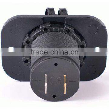 Car Waterproof Dual USB Socket With Mounting Panel photo-5