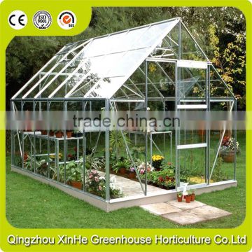 Professional Tempered Glass Greenhouses For Sale