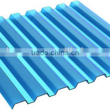 Plastic Polycarbonate Corrugated Roofing Color Sheet (Valuview Blue GRECA) photo-4