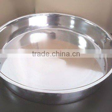 Stainless Steel Round Food Tray,Serving tray