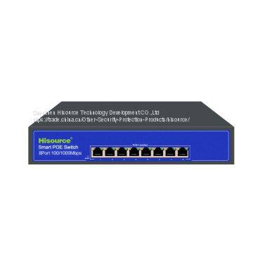 8 Port Full Gigabit 1000Mbps PoE Switches for Cctv Systems photo-2