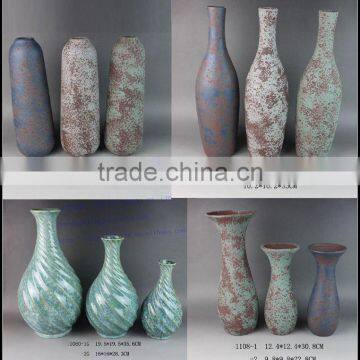 2017 hotel restaurant decoration ceramic vase