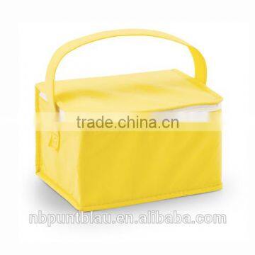6 Cans Non-woven Foldable Cooler Bag With Handle for Promtional photo-3