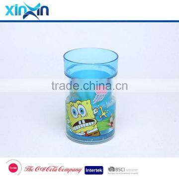 plastic ice mug double wall mug for chidren