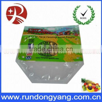 Resealable printing fruit plastic packaging bags