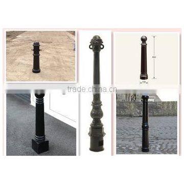 High quality Decorative ductile cast iron security bollard