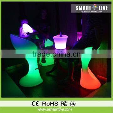 2016 hot sales colorful furniture bar seating lithium battery bar stool