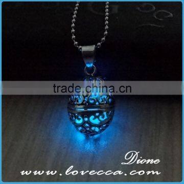 Beautiful Copper Night Jewelry Glowing Pendant Necklace photo-4