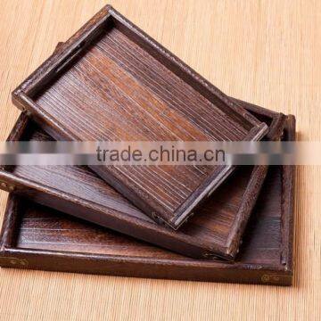 Retro High Grade Wood Different Size Serving Tray photo-2