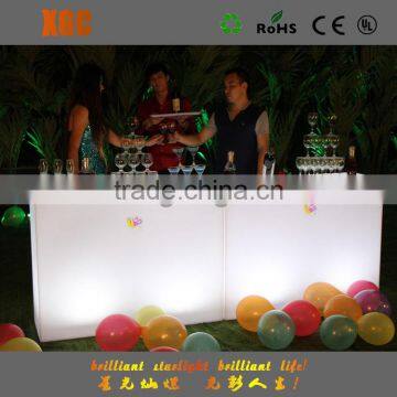 High Grade PE Plastic LED Table Party Table Outdoor Waterproof Led Table photo-5