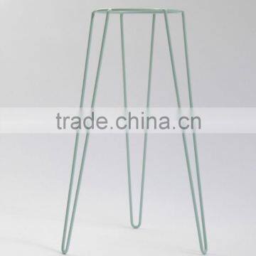 Home Garden Fancy Design Mini Metal Wire Powder Coating Flower Pot Stand photo-5