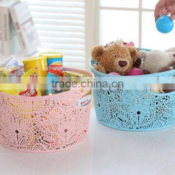 NEW Plastic Sundries Storage Basket Curver Lace Effect Basket photo-4