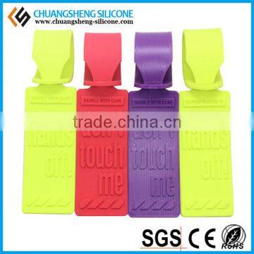 Wholesale PVC plastic silicone luggage tag, promotional airplane needed tag