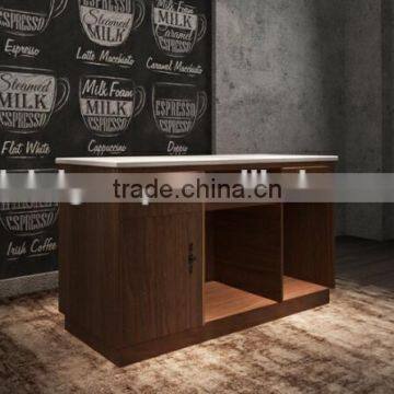 Classical Reception Desk Modern Shop Counter Design Mobile Shop Counter(BG11-M103) photo-4