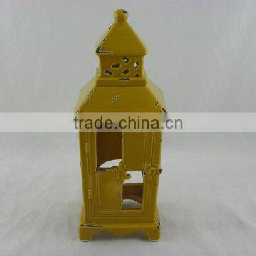 superior-quality antique ceramic candle lantern