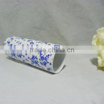 for home decoration blue and white vase flower