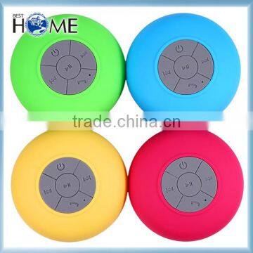 2016 Hot Sale IPX4 Wireless Portable Mini Bluetooth Box Waterproof Speaker With Sucker for Shower/Washroom photo-2