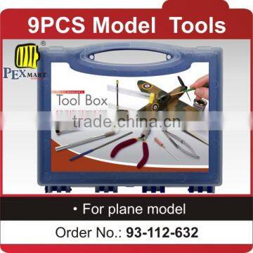 professional 9pcs model tools