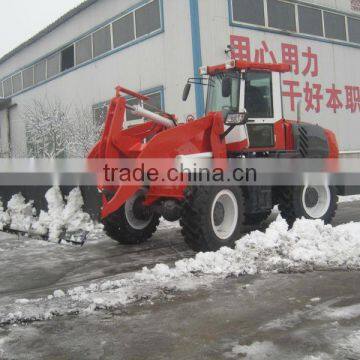 zl30 hot sale strong power push snow shovel wheel loader with CE