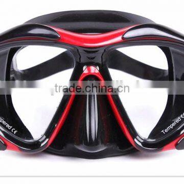 Hot CE Approval 2016 Hot Sale Water Sports Training Snorkeling Equipment Anti-Fog Silicone Scuba Diving Mask Snorke photo-6