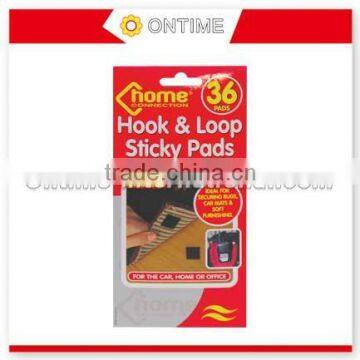 Hook&loop sticky pads